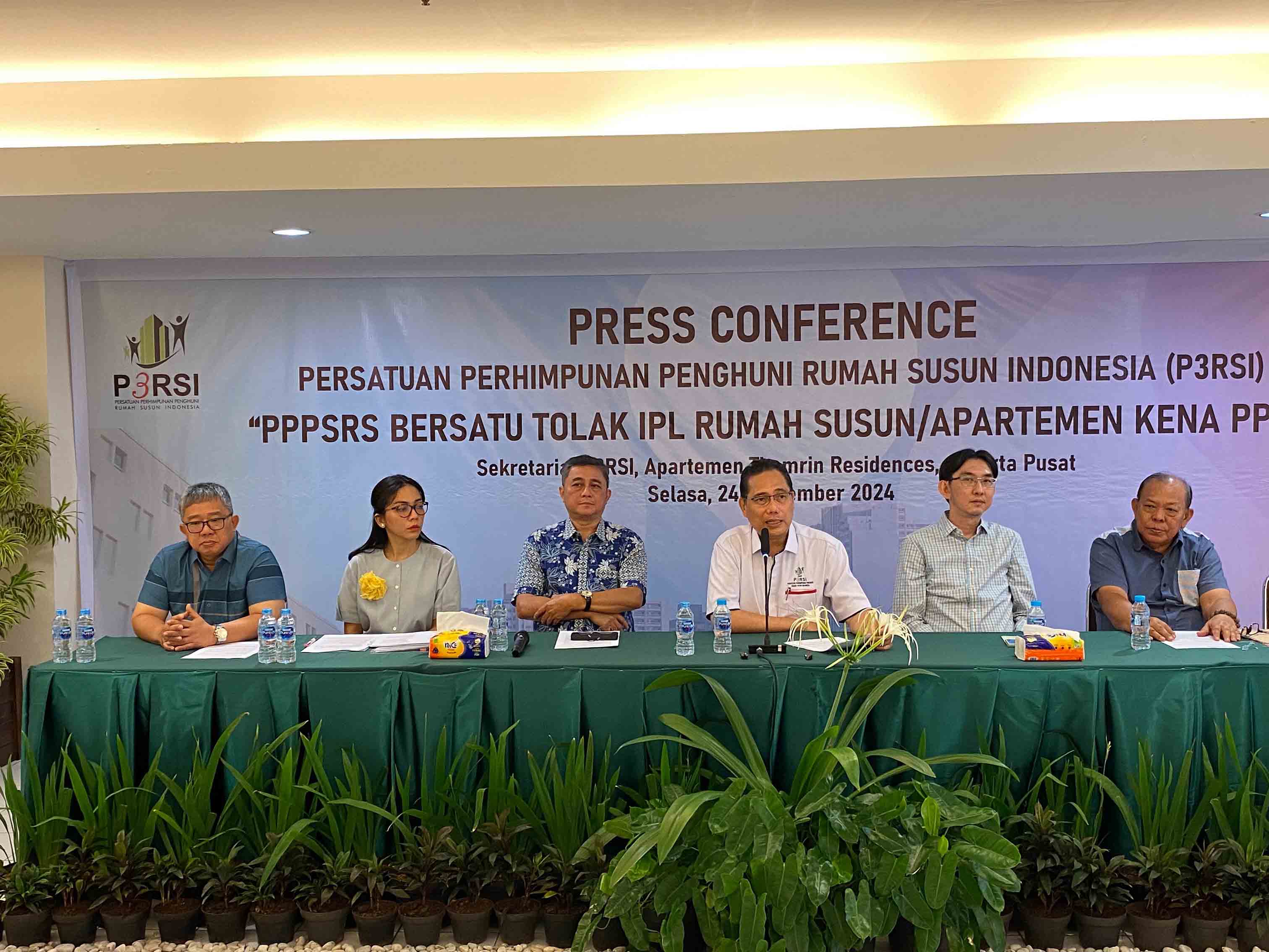 PPPSRS Se-Jabodetabek Bersatu Tolak IPL Rumah Susun/Apartemen Kena PPN